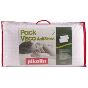 Pack 2 almofadas 70 cm PIKOLIN VISCO ANTI-STRESS - Conforama